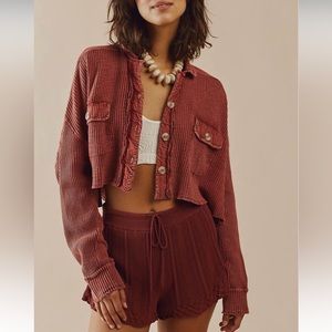Free People One Scout Cropped Jacket